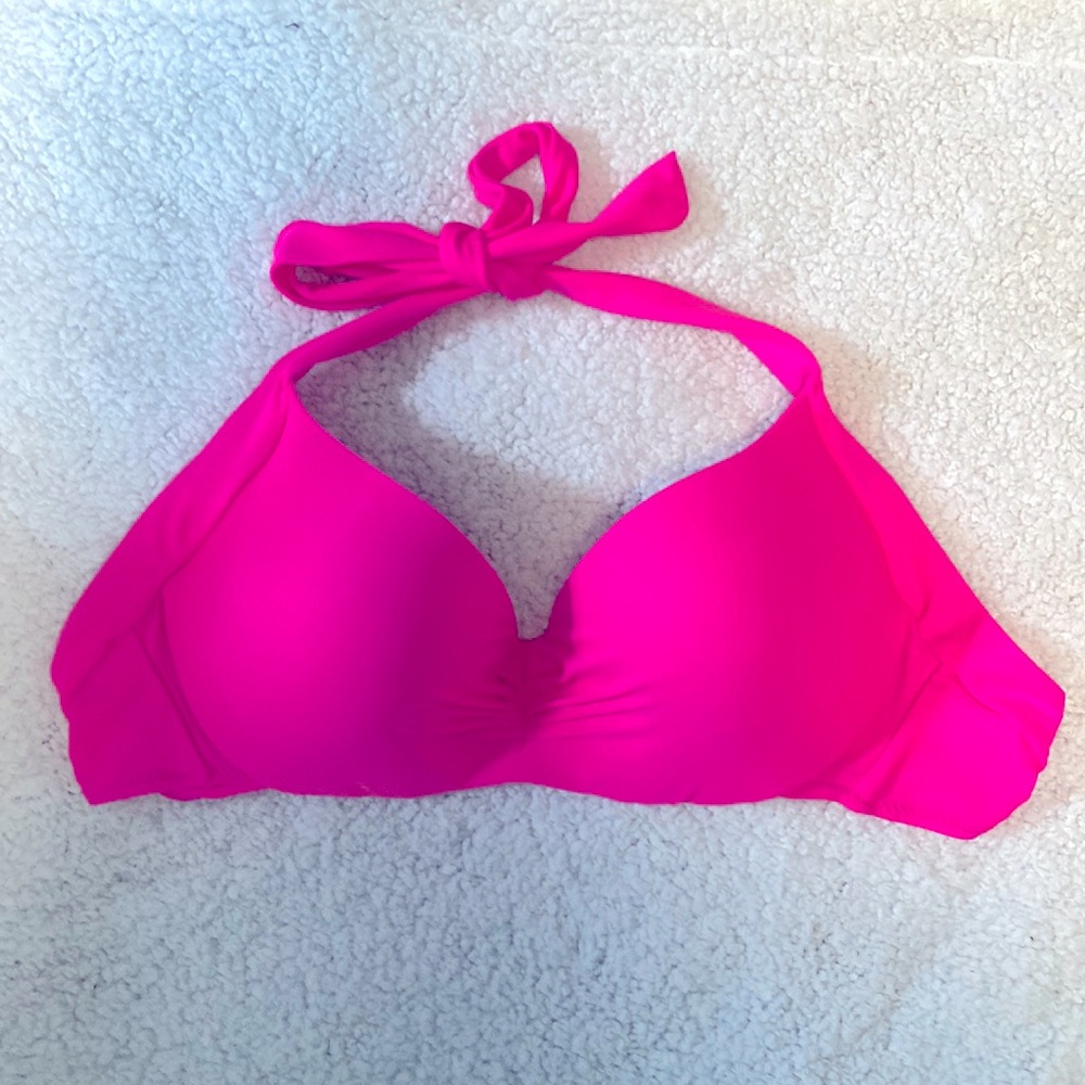 Hot Pink Bikini Top